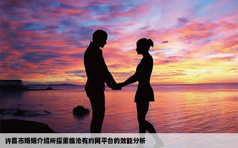 许昌市婚姻介绍所探索临沧有约网平台的效能分析