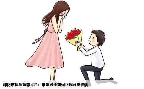 邵阳市优质婚恋平台：未婚男士如何正规寻觅佳偶