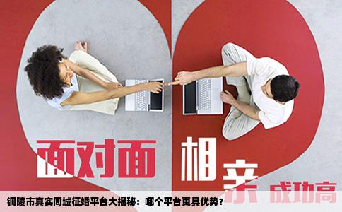 铜陵市真实同城征婚平台大揭秘：哪个平台更具优势？
