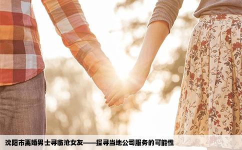 沈阳市离婚男士寻临沧女友——探寻当地公司服务的可能性