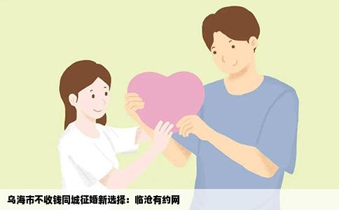 乌海市不收钱同城征婚新选择：临沧有约网