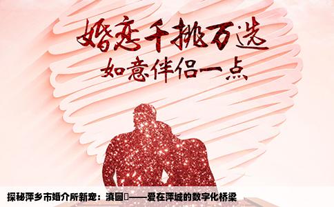 探秘萍乡市婚介所新宠：滇圆囍——爱在萍城的数字化桥梁